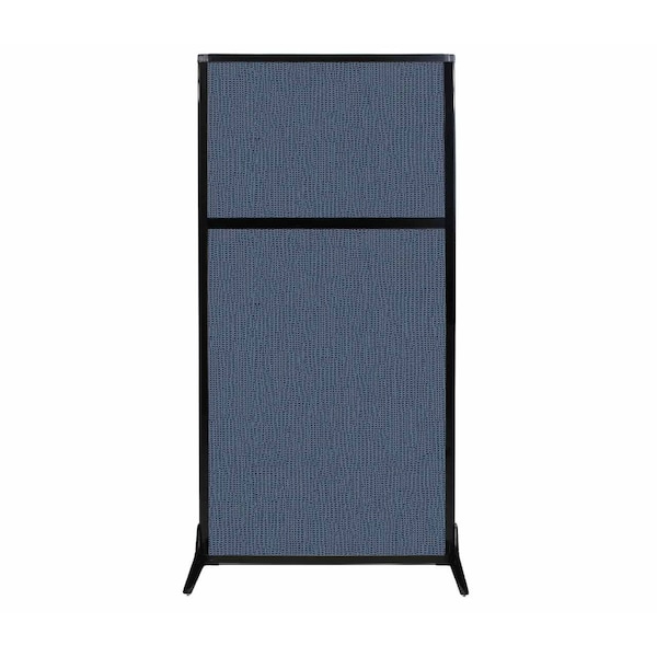 Work Station Screen 33" x 70" Ocean Fabric